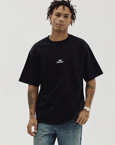 Bareen - Logo Box Fit T-shirt - Black